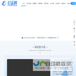 绍兴跨境电商综试区企业服务平台