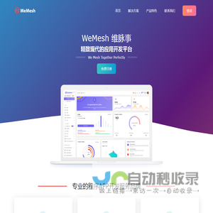 WeMesh-精致现代的应用开发品牌