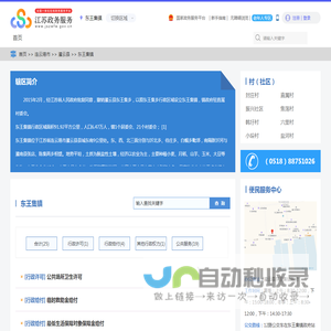 东王集镇政务服务网