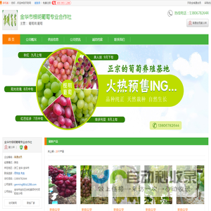 维多利亚葡萄苗_藤稔葡萄苗_蓝宝石葡萄苗_[厂家、价格]_金华市根明葡萄专业合作社_天助网
