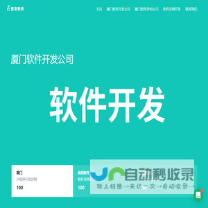 厦门软件外包公司-定制开发-技术开发