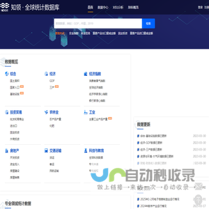 知领·全球统计数据库_中国工程科技知识中心