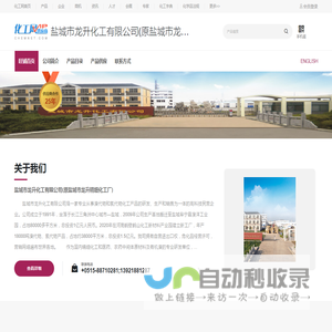盐城市龙升化工有限公司(原盐城市龙升精细化工厂)-溴代十八烷,1,5-二溴戊烷,溴代异丁烷,氯代十二烷,间氯苯胺-中国化工网