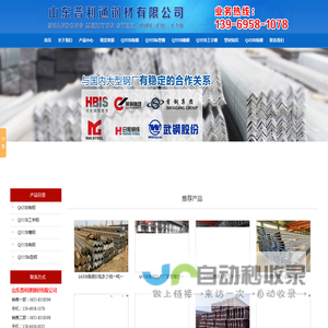 Q355bH型钢|Q355b角钢|Q355b工字钢|Q355b槽钢|Q420B角钢|山东普利通钢材有限公司