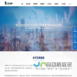 凯美瑞德-领先的资金资本市场金融IT供应商