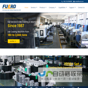 Aluminum Die Casting Molds & Parts China Manufacturer - FUERD