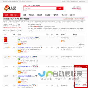 EL2166CN供应|EL2166CN采购|EL2166CNPDF资料上【51电子网】