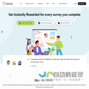 Paid Survey Sites to Earn Money Online, Free Money Earning Survey Sites | DataRolls