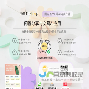 物圆TreLoop--生活旧物分享和交易的AI应用平台