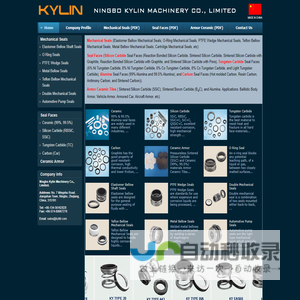 Mechanical Seals, Seal Faces, Armor Ceramic - KY SEALS - Ningbo Kylin Machinery Co., Limited